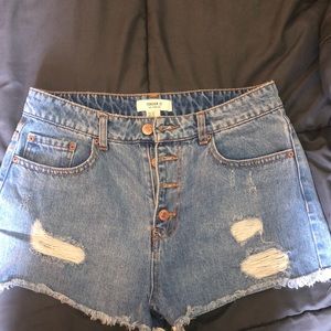 FOREVER 21 HIGH WAISTED SHORTS